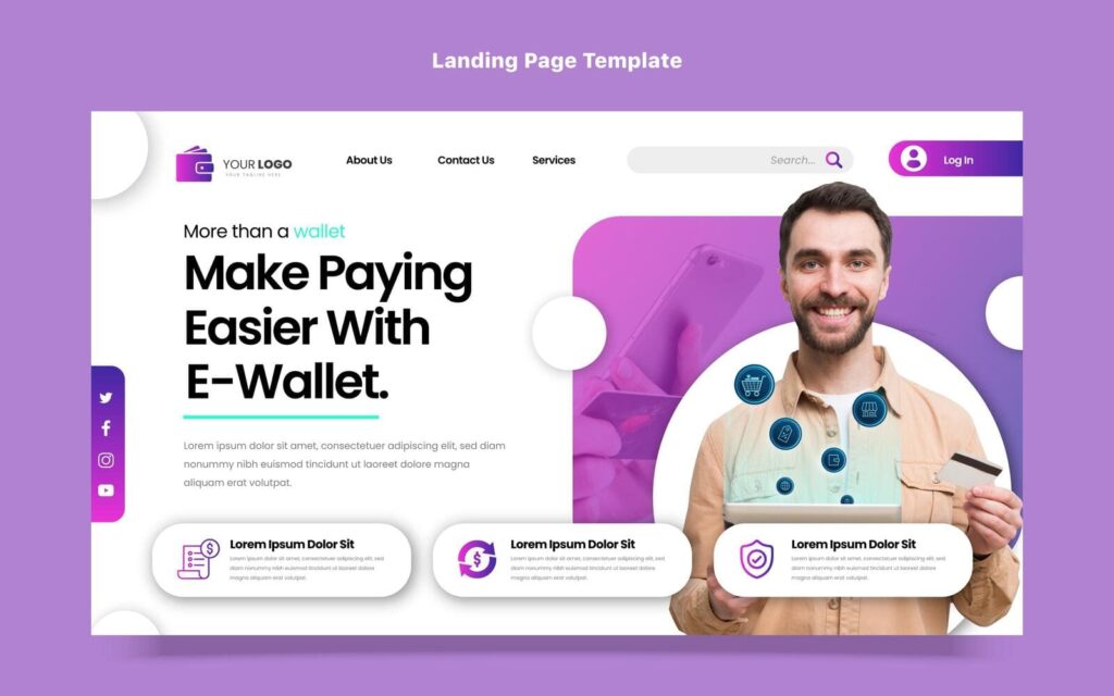 que es una landing page